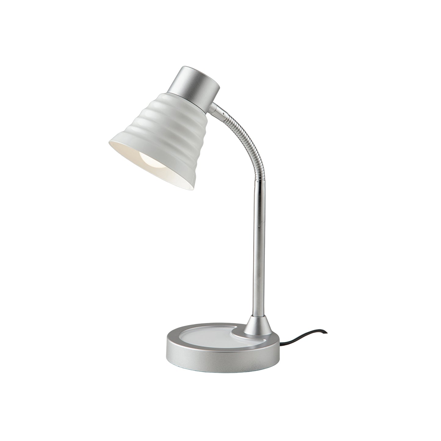 Lampada da lettura LEONARDO con diffusore bianco in fibre di plastica