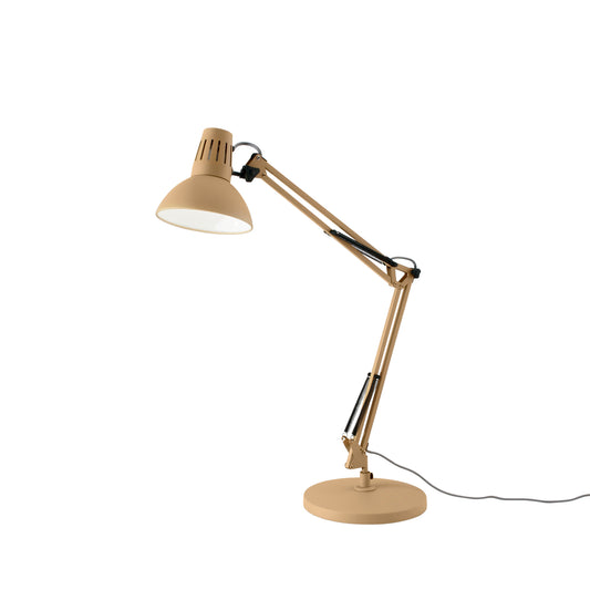 Lampada da tavolo regolabile ARTIFEX in metallo giallo
