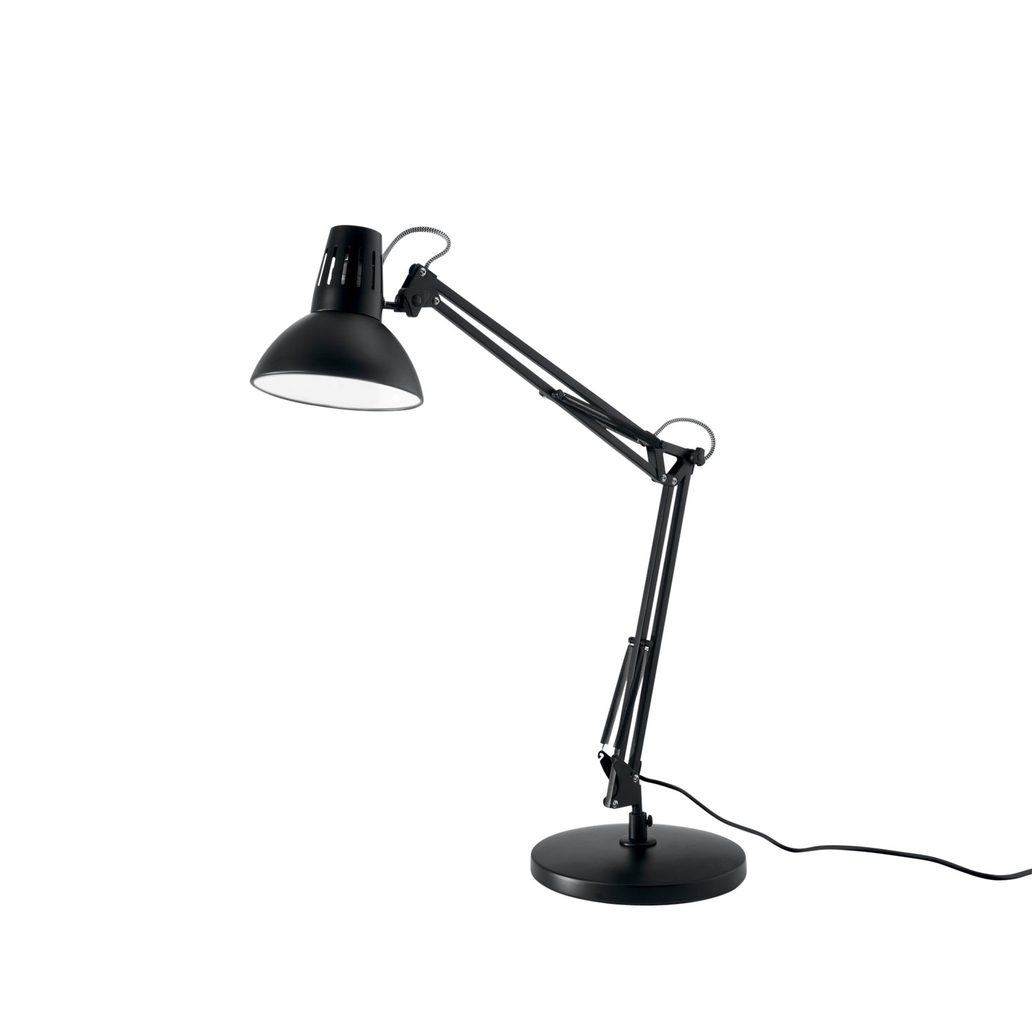 Lampada da tavolo regolabile ARTIFEX in metallo nero
