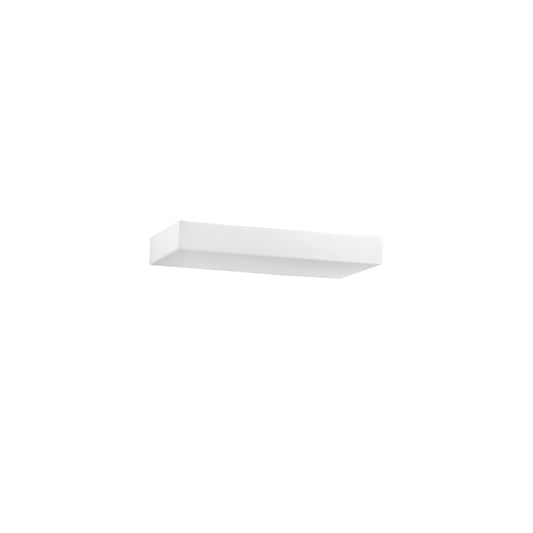 Applique LED EIDOS in metallo bianco con luminosità regolabile e CCT