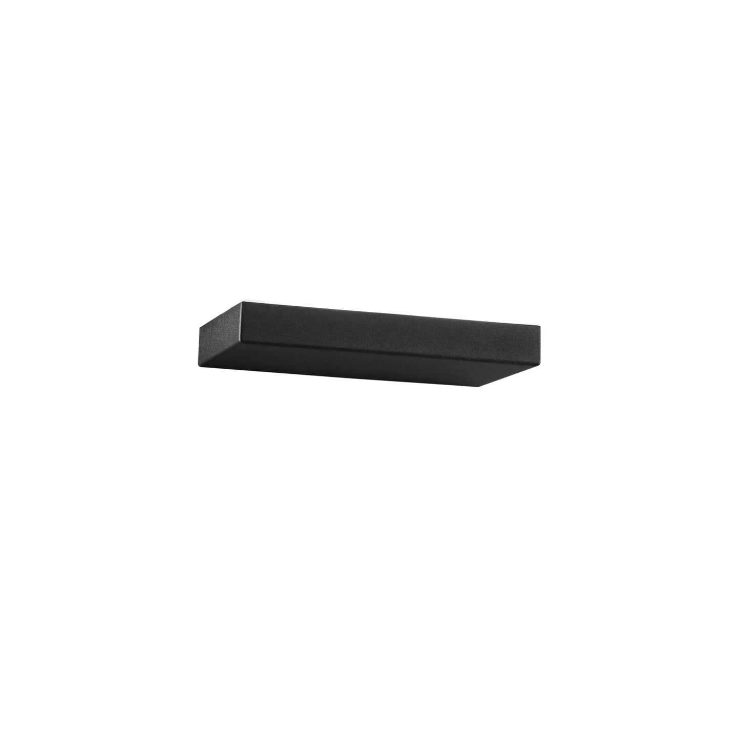 Applique LED EIDOS in metallo nero con luminosità regolabile e CCT
