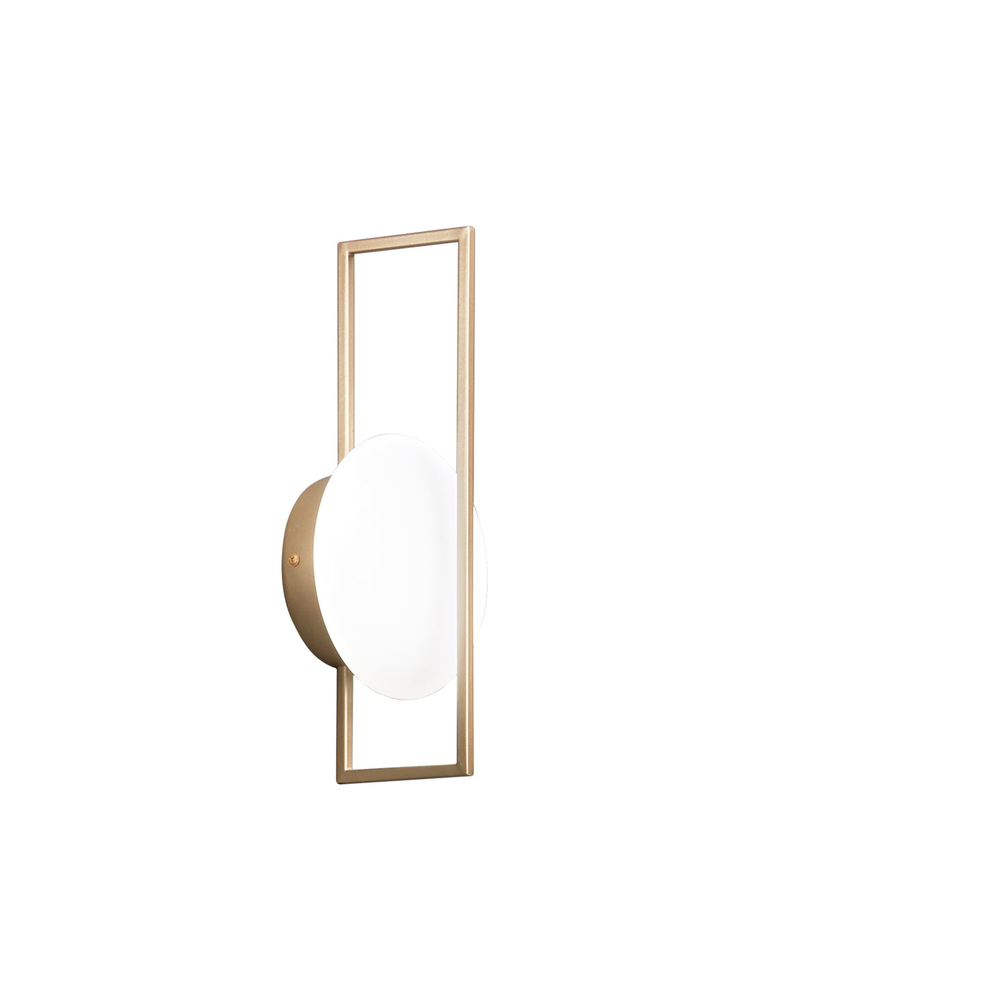 Applique LED FOBOS in metallo oro, CCT