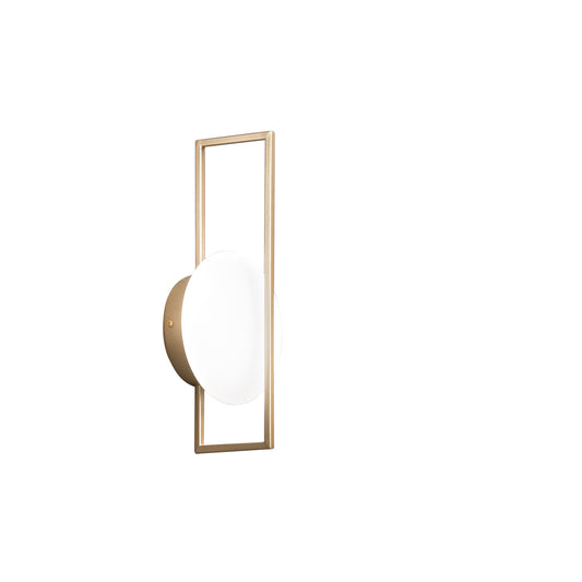 Applique LED FOBOS in metallo oro, CCT