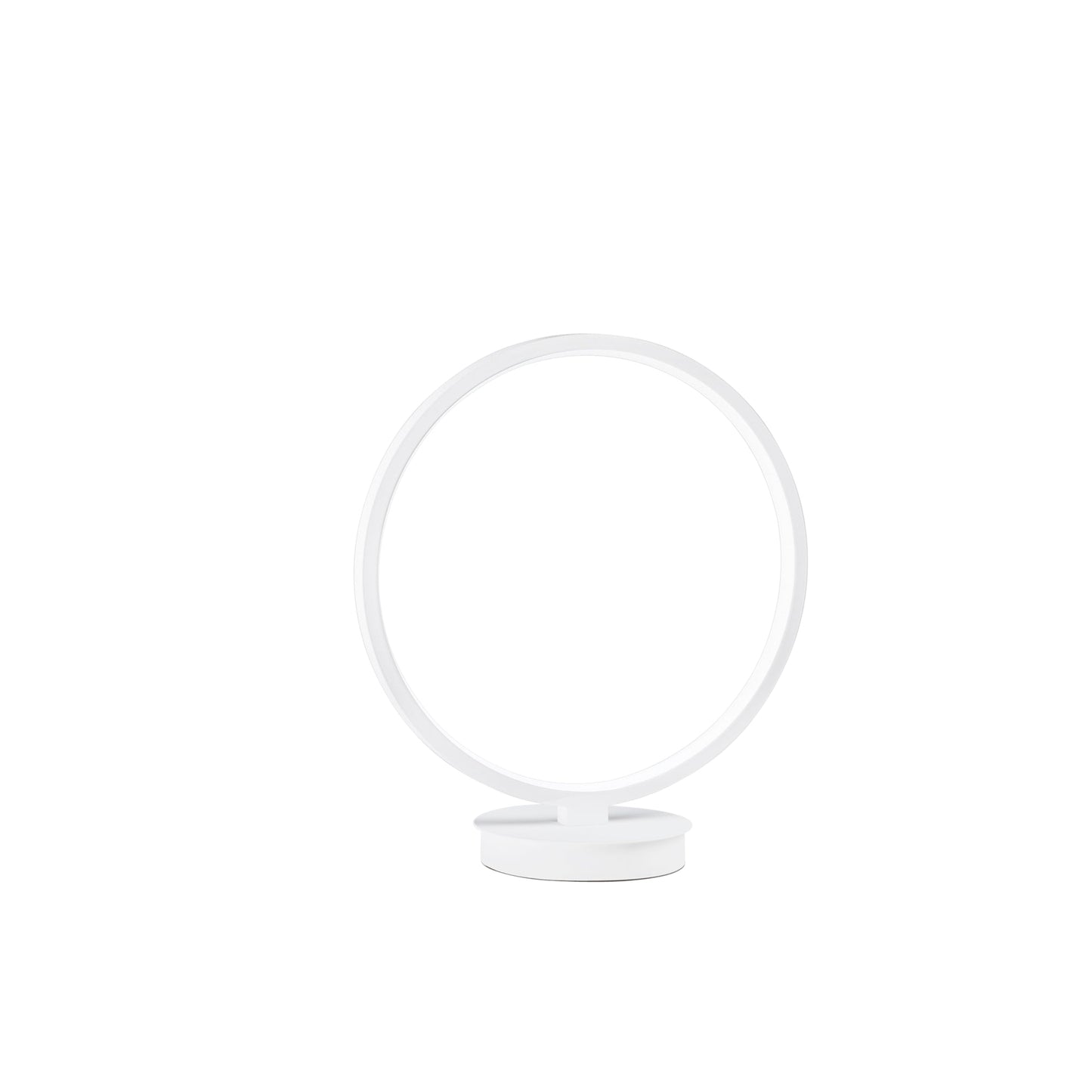 Lumetto LED FREDY in alluminio bianco con struttura in silicone, CCT, h 31,6cm.