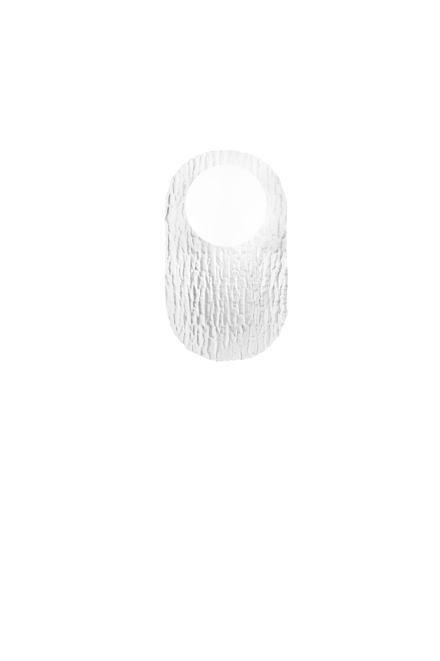 Applique LED da parete HOCKEY in metallo bianca