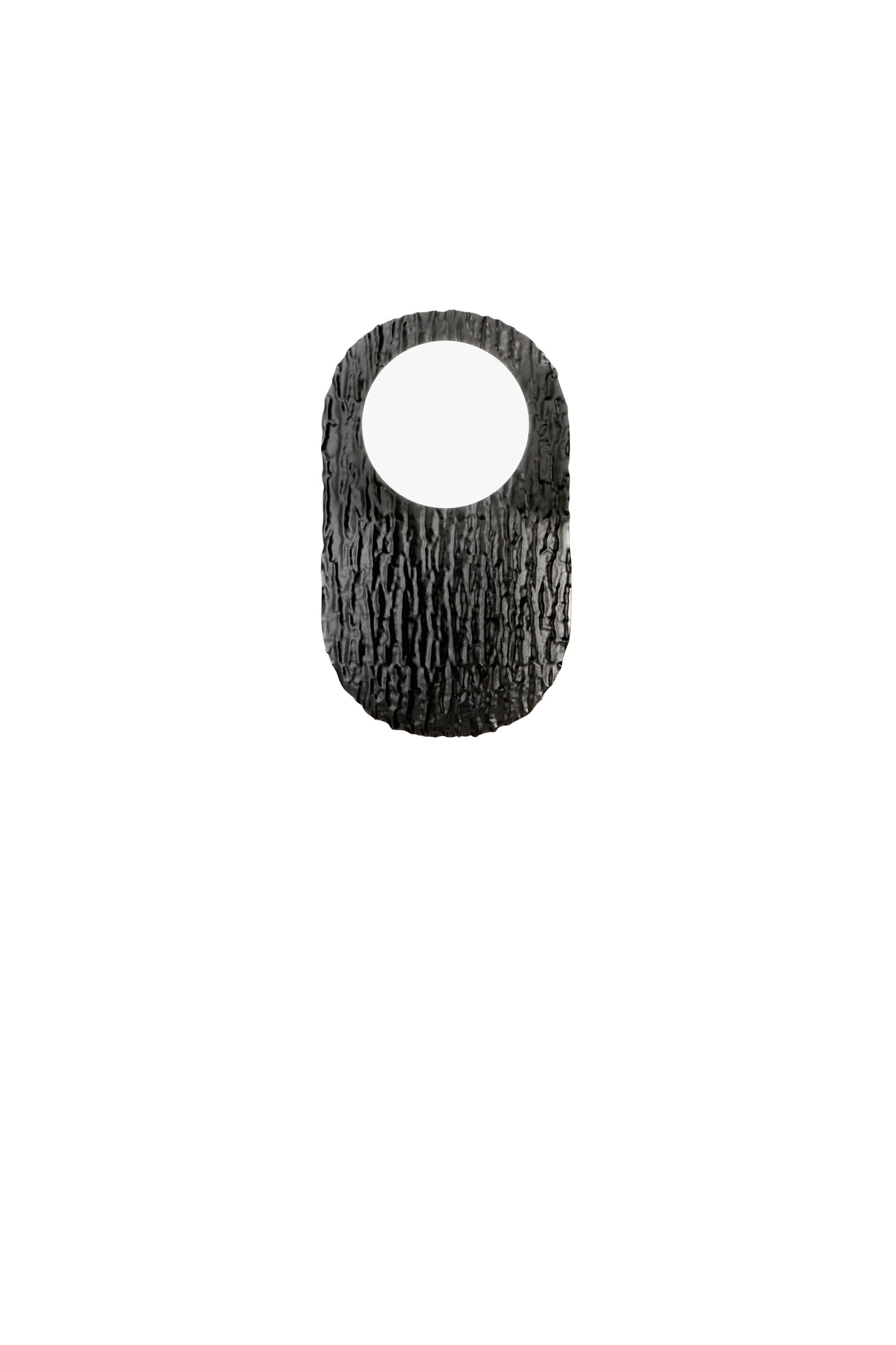 Applique LED da parete HOCKEY in metallo nera