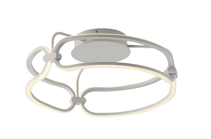Plafoniera LED INFINITY bianca 33W 4000K (luce naturale) 45 cm.