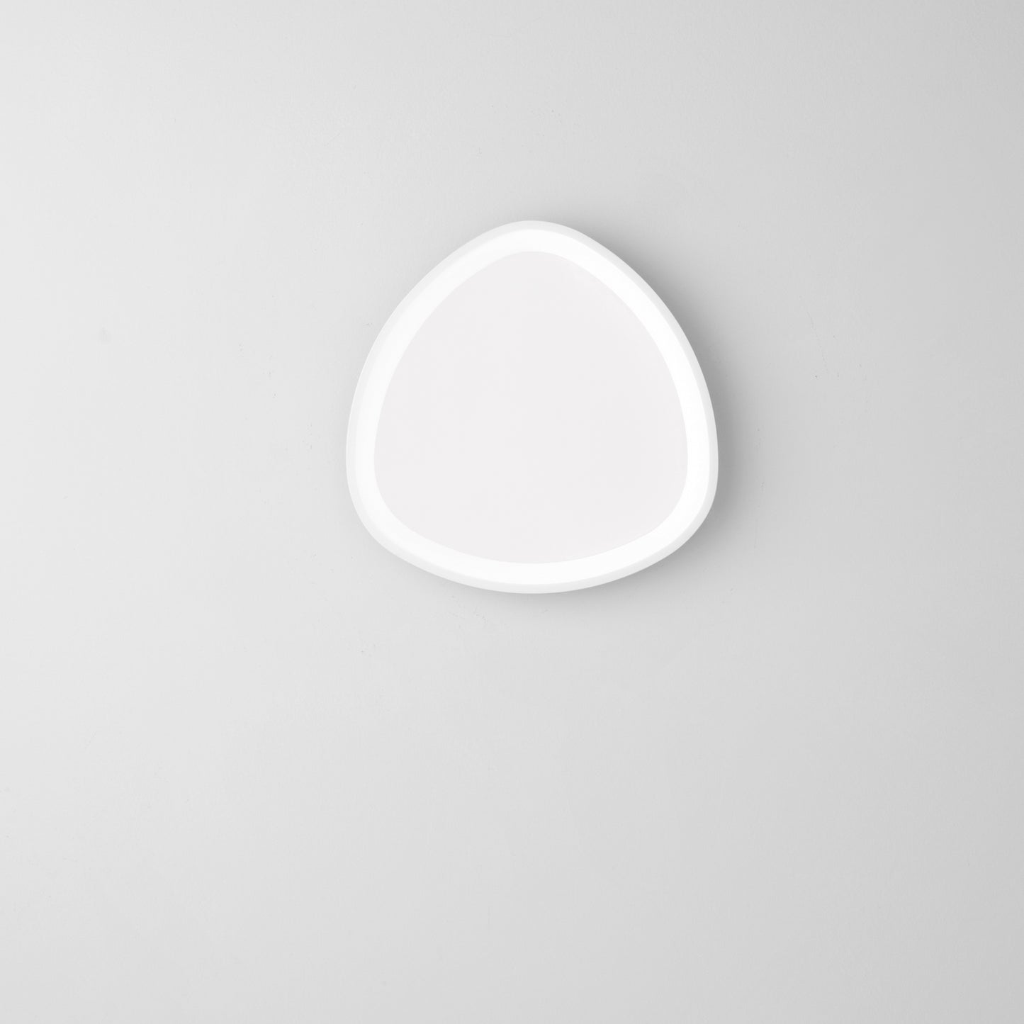 Plafoniera LED KLAPTON in alluminio bianco, CCT Ø 45 cm.