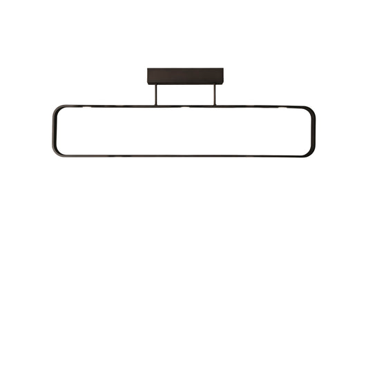 Plafoniera LED MOKA marrone dimmerabile con 7 LED, 3000K (luce calda)