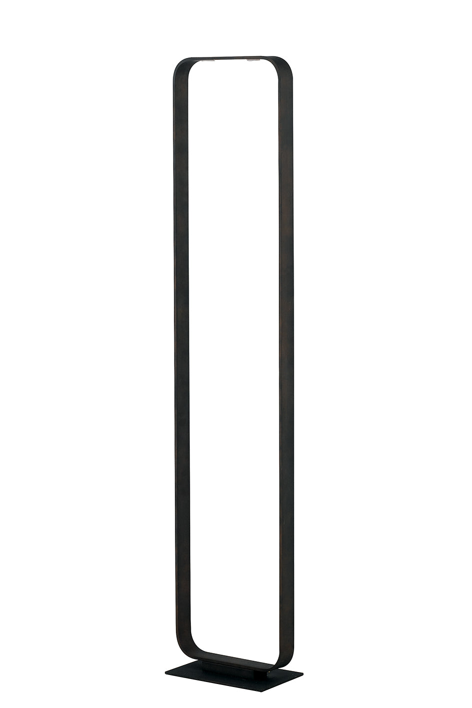 Piantana MOKA in alluminio marrone con 2 LED, 4000K (Luce naturale)