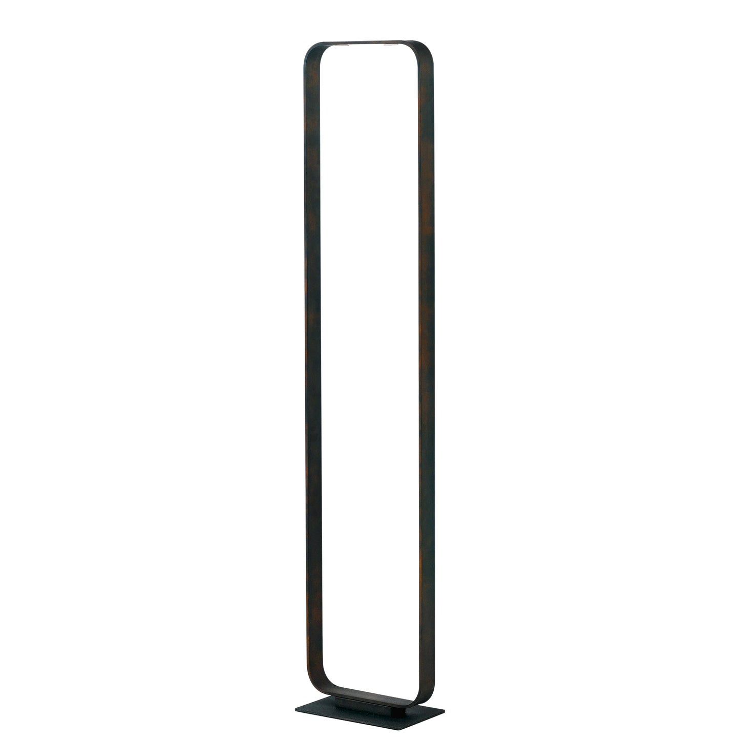 Piantana MOKA in alluminio marrone con 2 LED, 3000K (Luce calda)