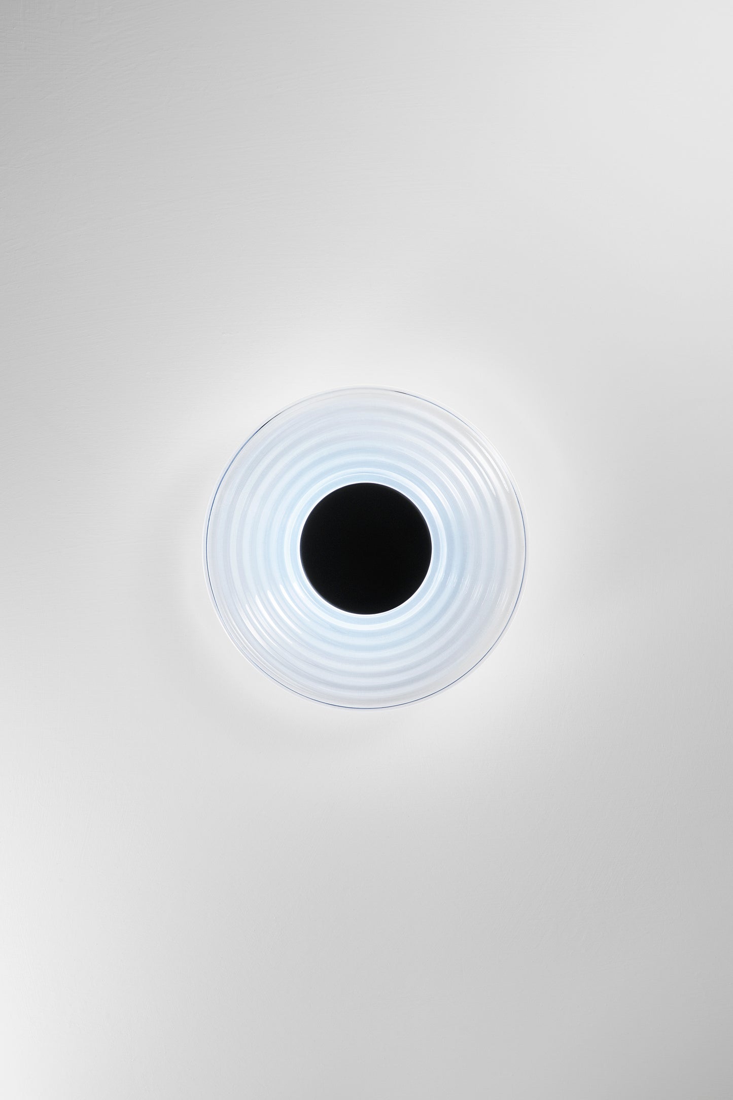 Applique LED MORSE in vetro blu, CCT