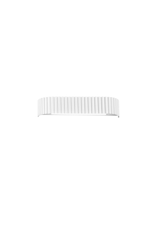 Applique LED NIKE bianca in metallo, CCT