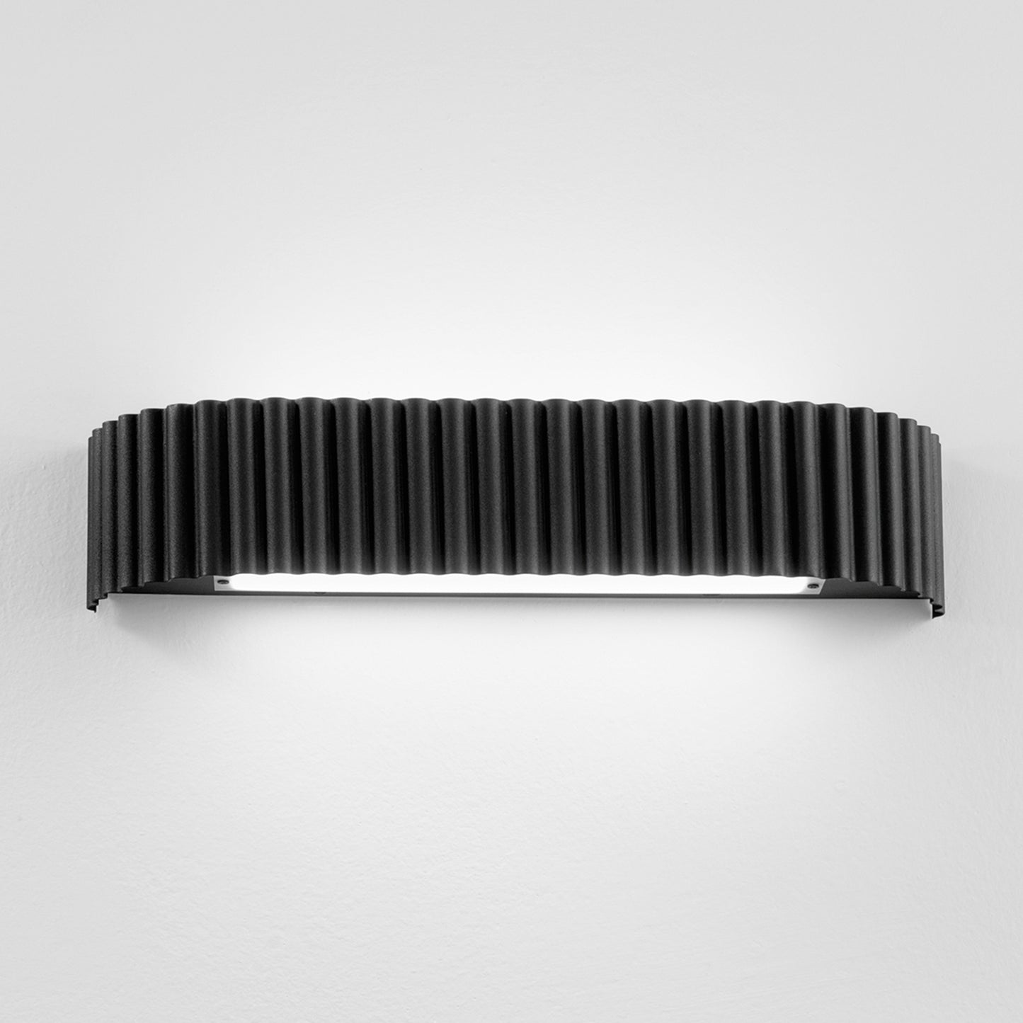 Applique LED NIKE nera in metallo, CCT