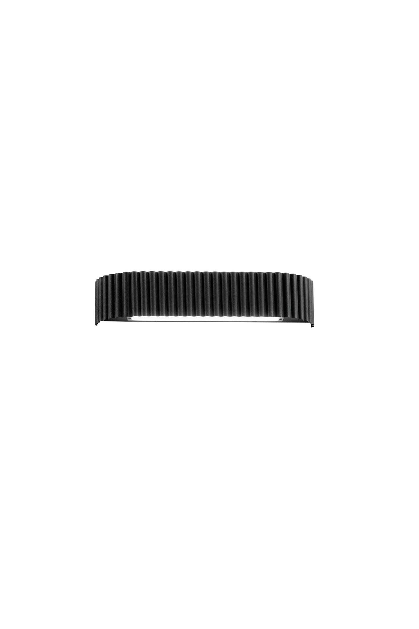 Applique LED NIKE nera in metallo, CCT