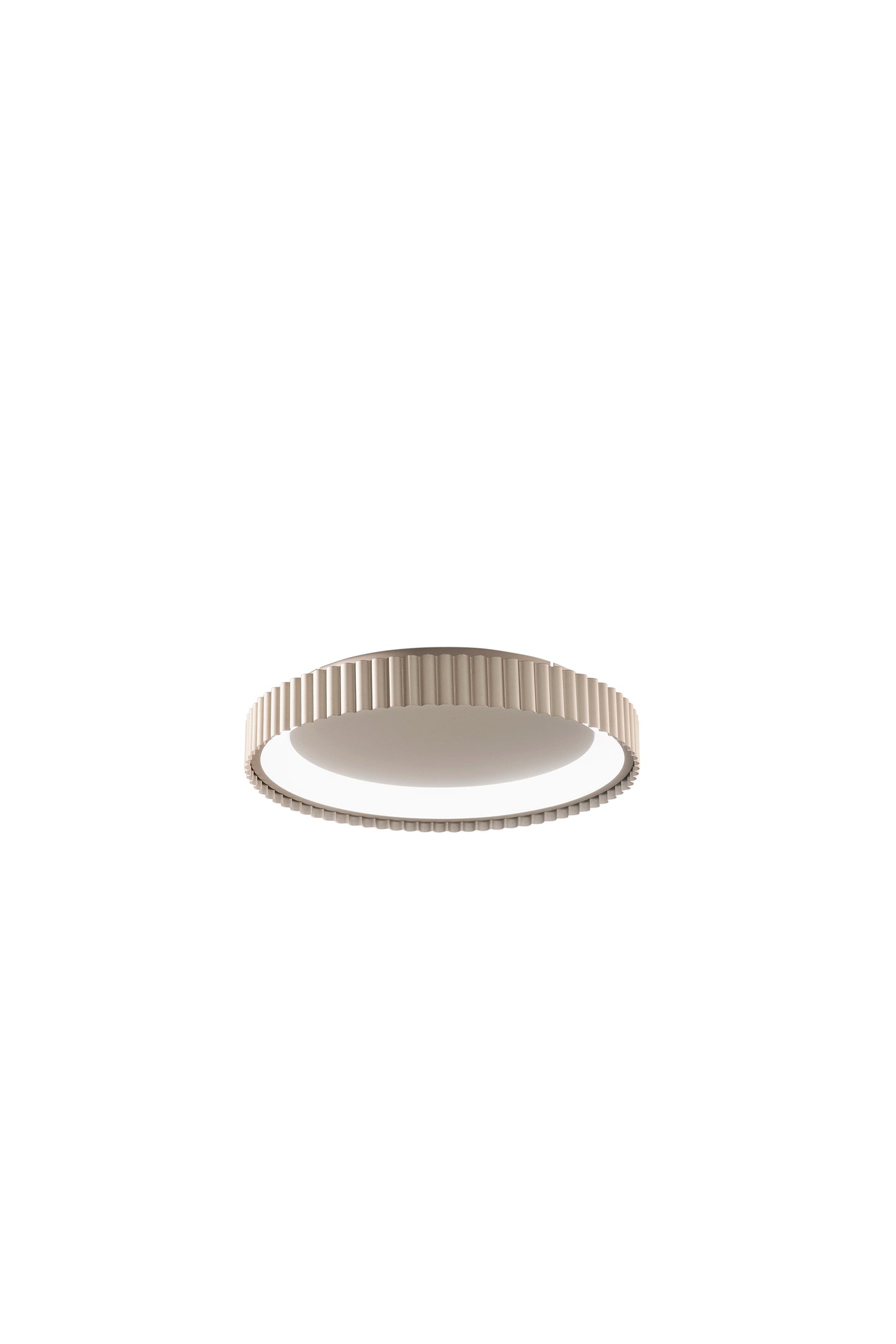 Plafoniera LED NIKE oro in metallo, CCT, Ø 39cm.
