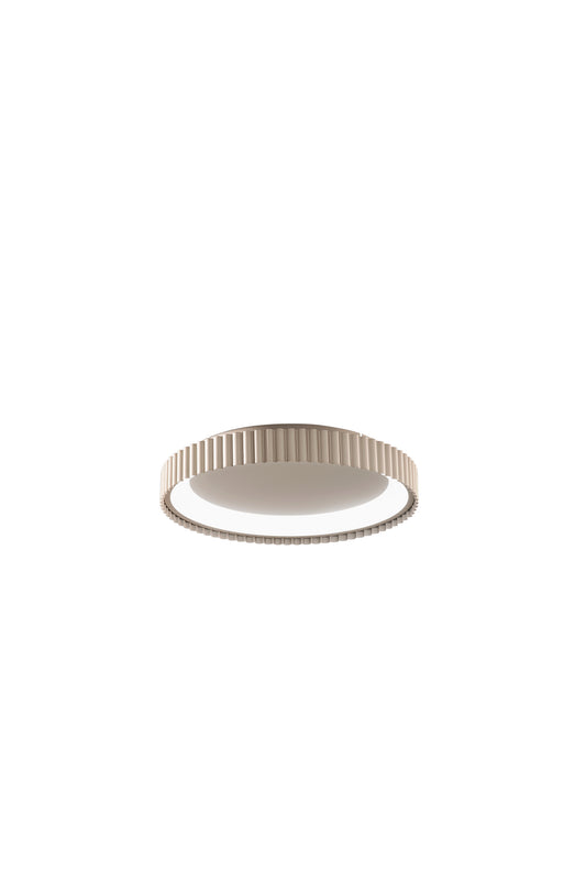 Plafoniera LED NIKE oro in metallo, CCT, Ø 39cm.
