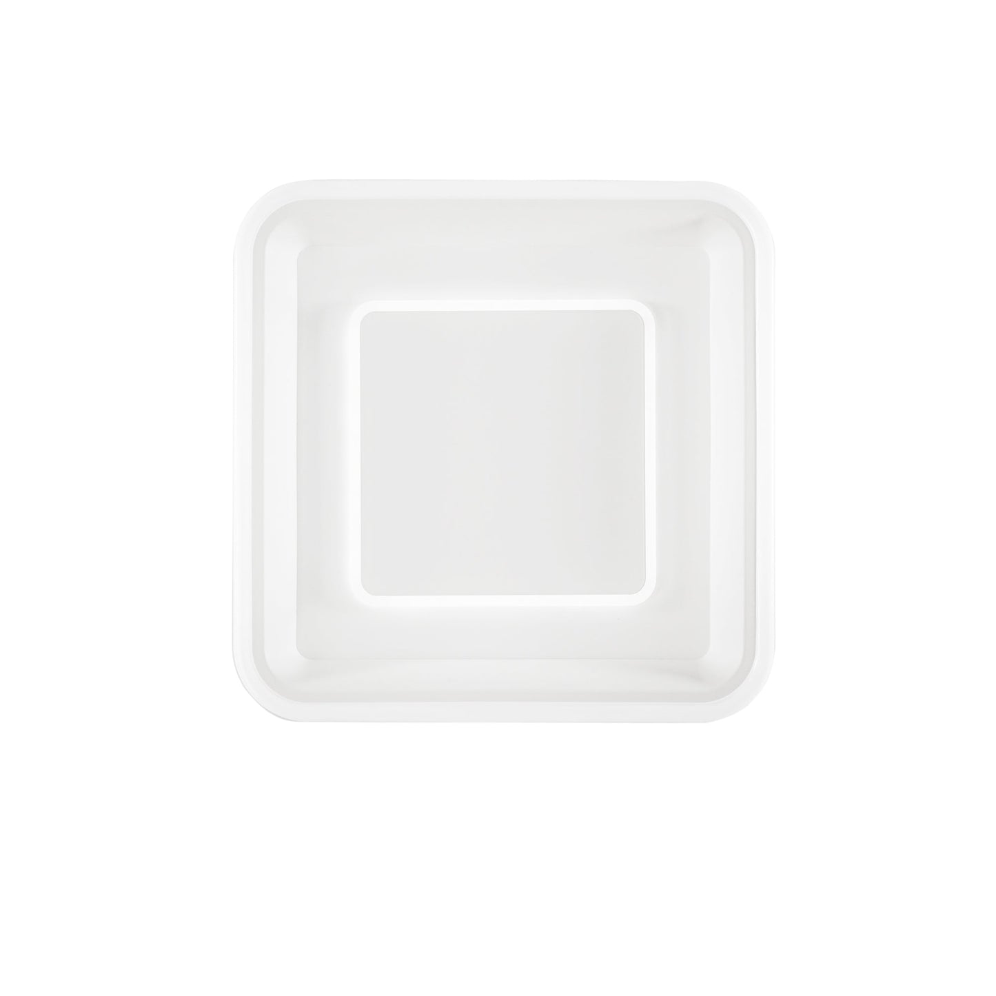 Plafoniera LED NURAX quadrata in alluminio bianco, CCT, 49,5cm.