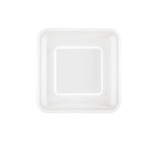 Plafoniera LED NURAX quadrata in alluminio bianco, CCT, 49,5cm.