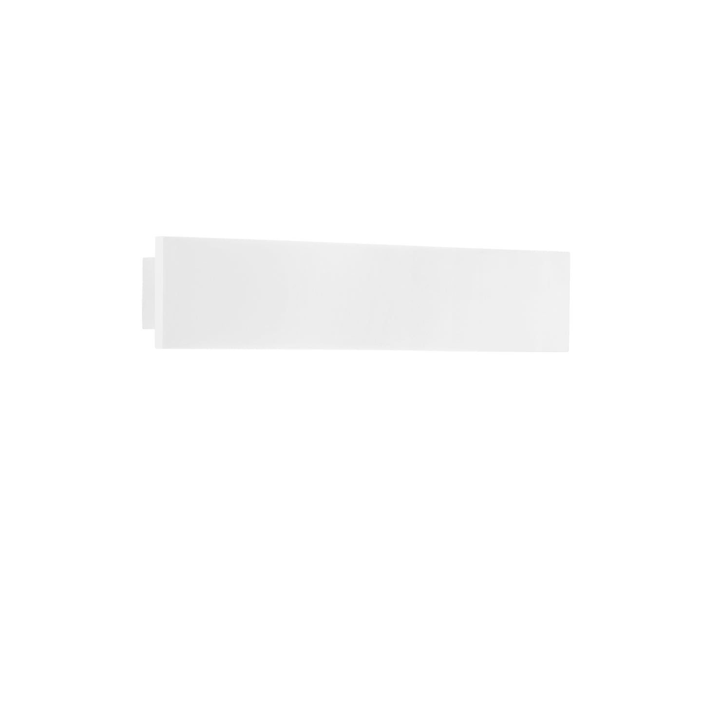 Applique LED ORTISEI in gesso verniciabile, 4000K (luce naturale), 40cm.