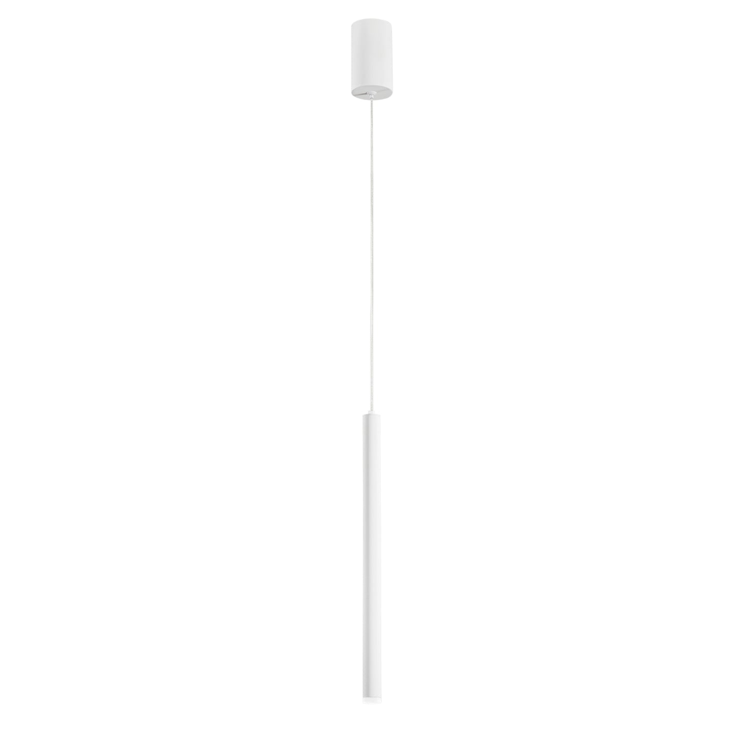 Sospensione LED PYPE in metallo bianco 1 punto luce, CCT