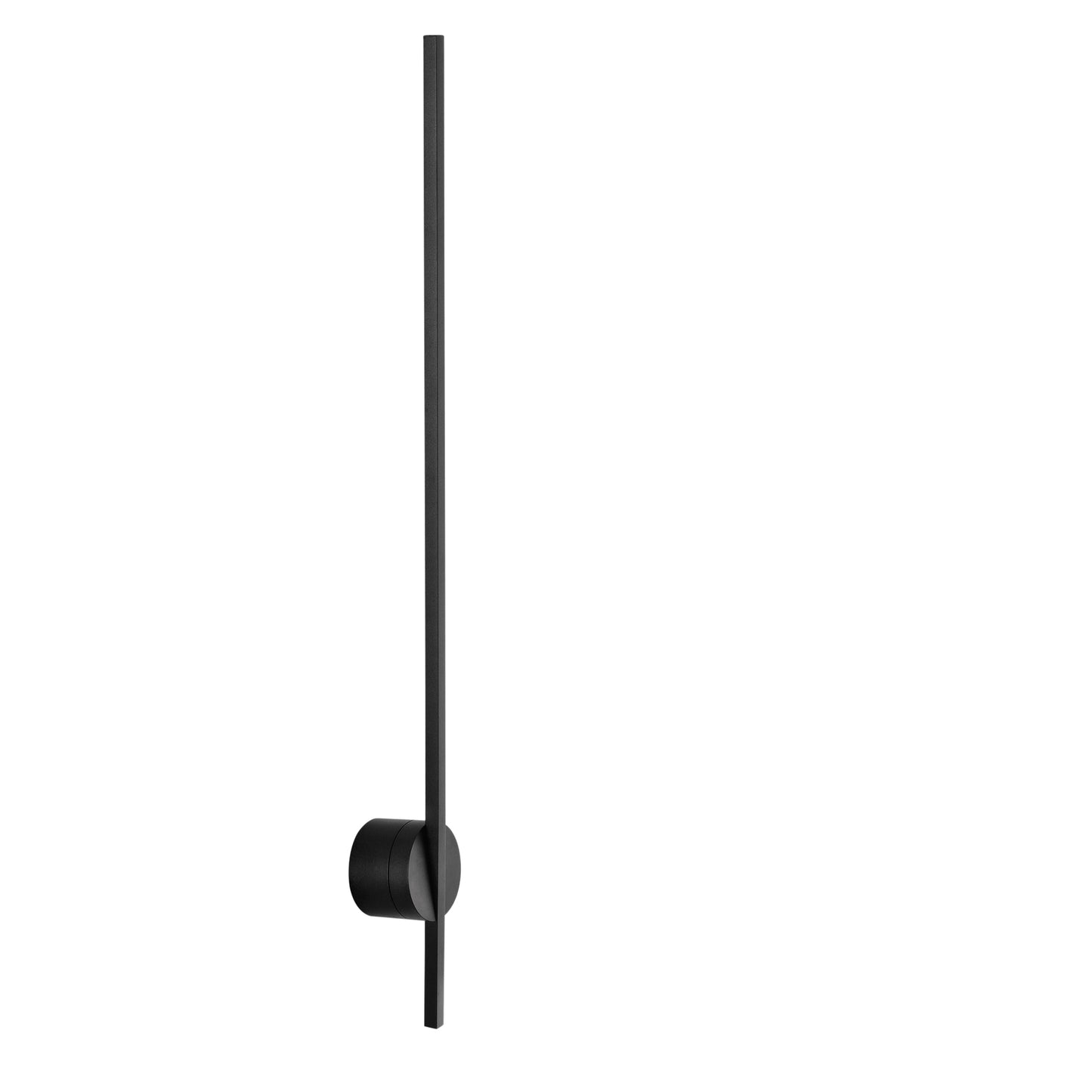Applique LED SHANGHAI in alluminio nero 3000K (Luce calda)