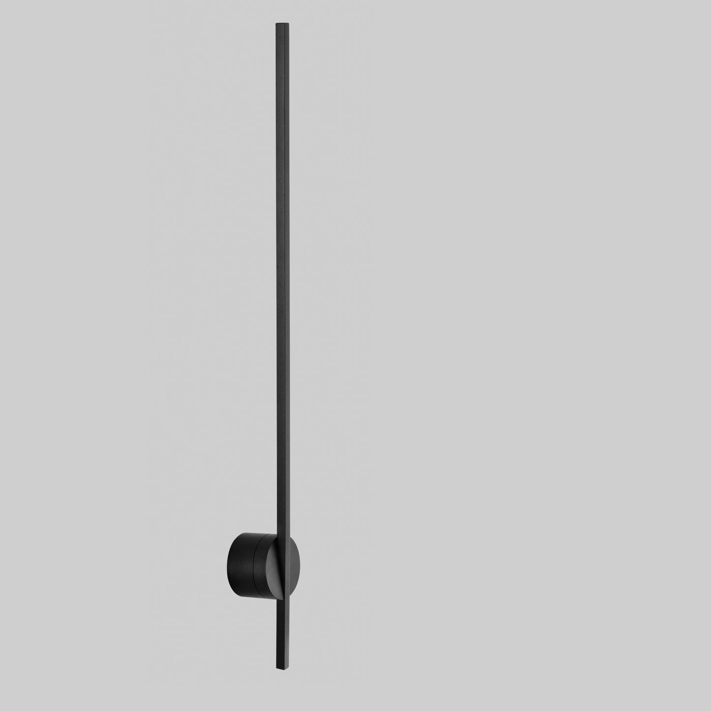 Applique LED SHANGHAI in alluminio nero 3000K (Luce calda)