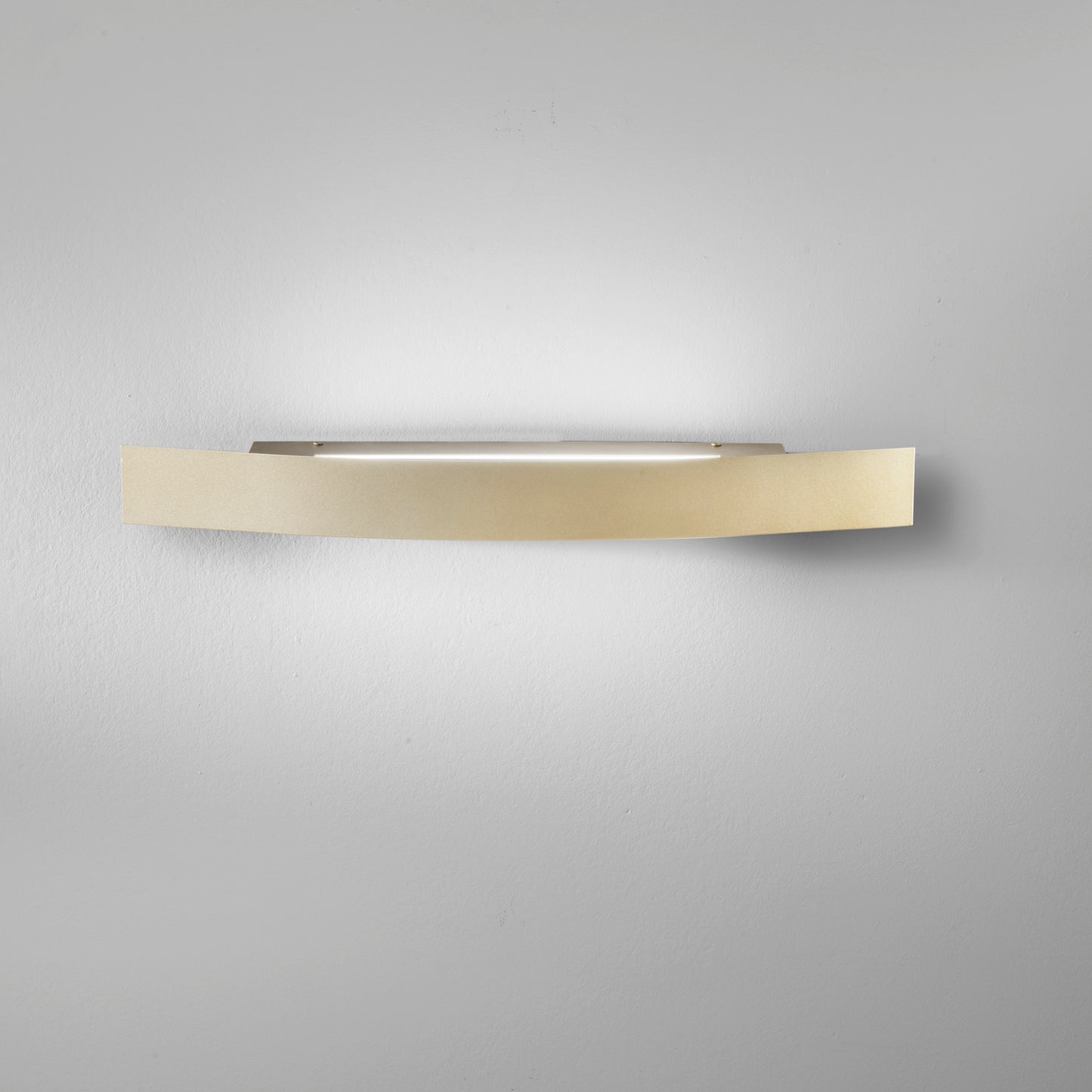 Applique LED SPOILER in metallo oro luce biemissione, CCT