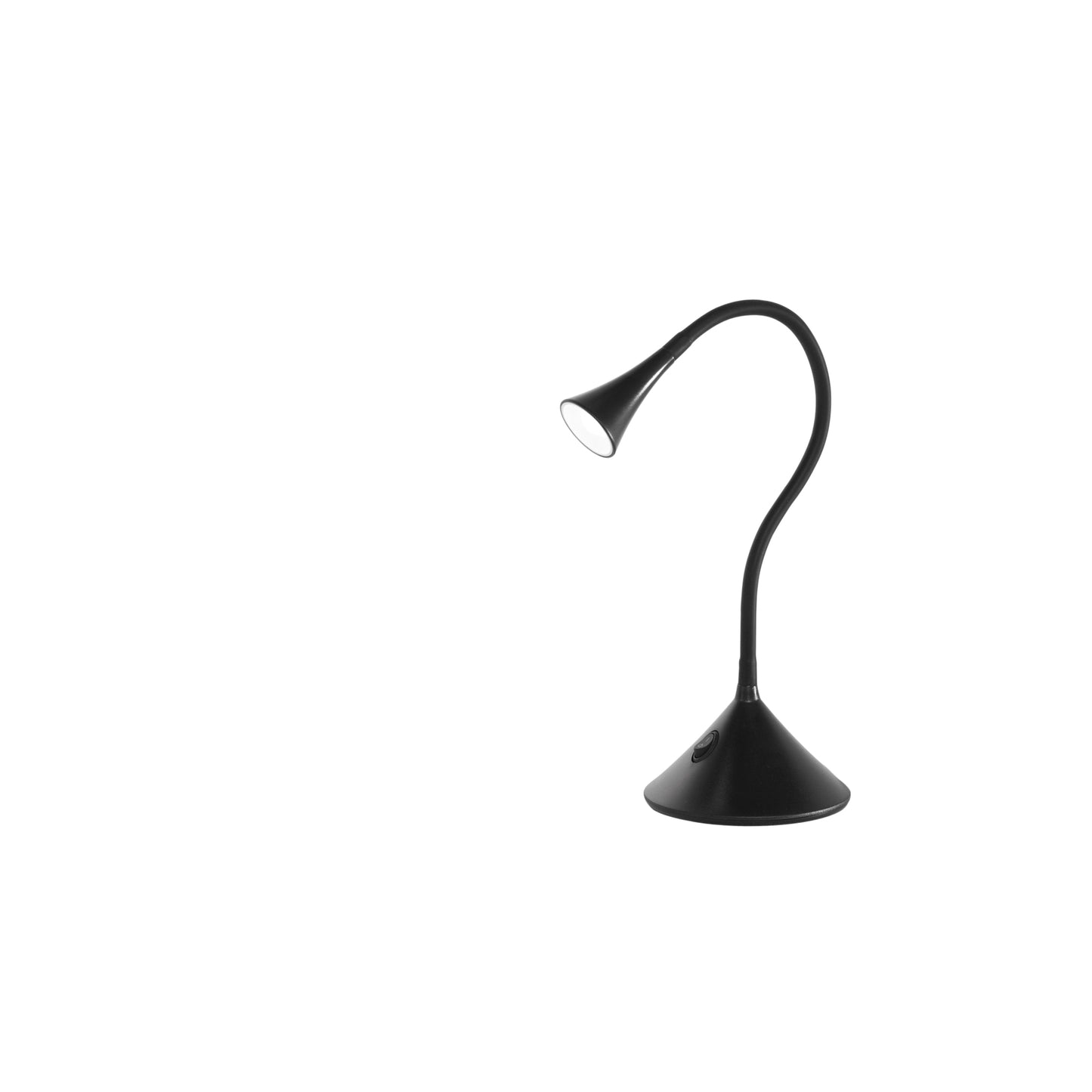 Lampada da lettura LED NEWTON in metallo nero 4000K (luce naturale)
