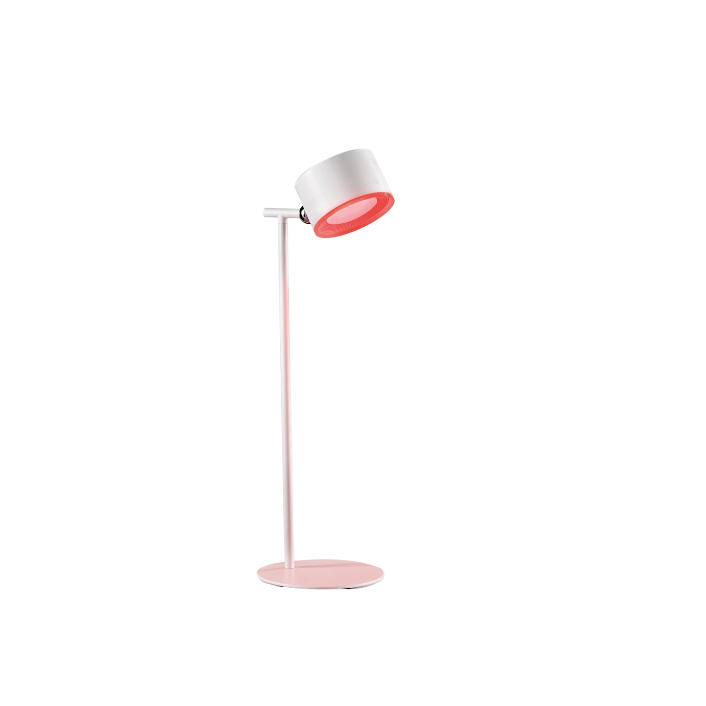 Lampada ricaricabile LED TESLA in metallo bianca con testa magnetica RGB+CCT+Dimmer