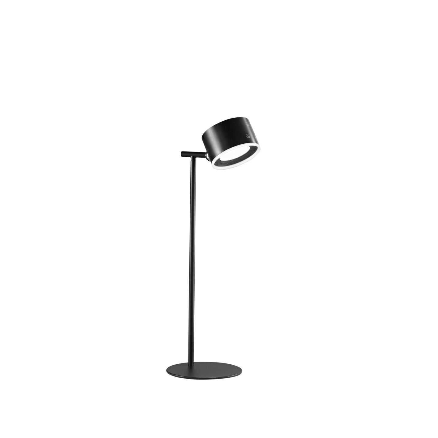 Lampada ricaricabile LED TESLA in metallo nera con testa magnetica RGB+CCT+Dimmer