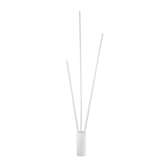 Piantana LED WANDS in metallo bianco, CCT