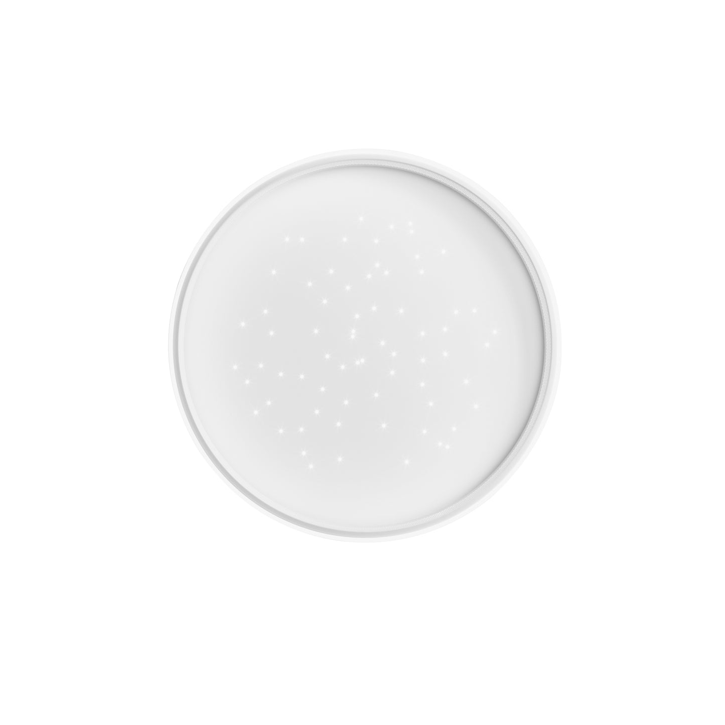 Plafoniera LED WISH bianca, CCT con Telecomando, Ø 40 cm.