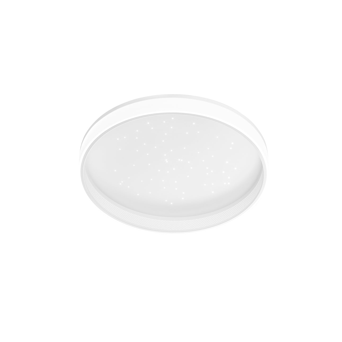 Plafoniera LED WISH bianca, CCT con Telecomando, Ø 40 cm.