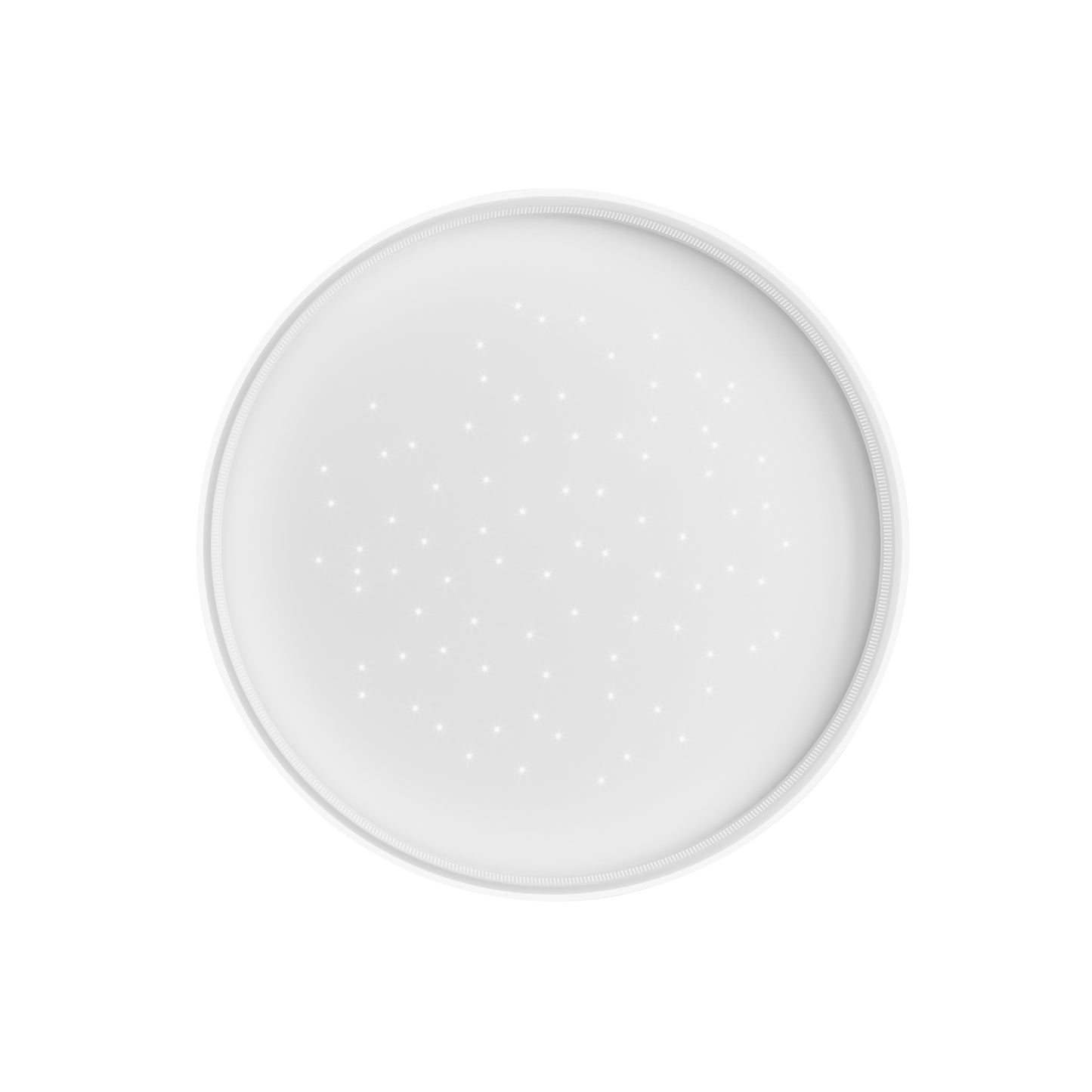 Plafoniera LED WISH bianca, CCT con Telecomando, Ø 60 cm.