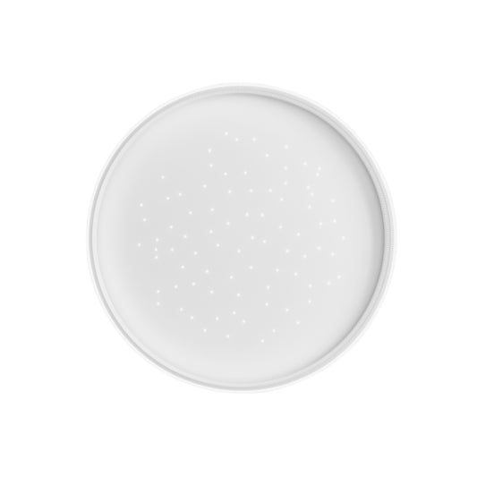 Plafoniera LED WISH bianca, CCT con Telecomando, Ø 60 cm.