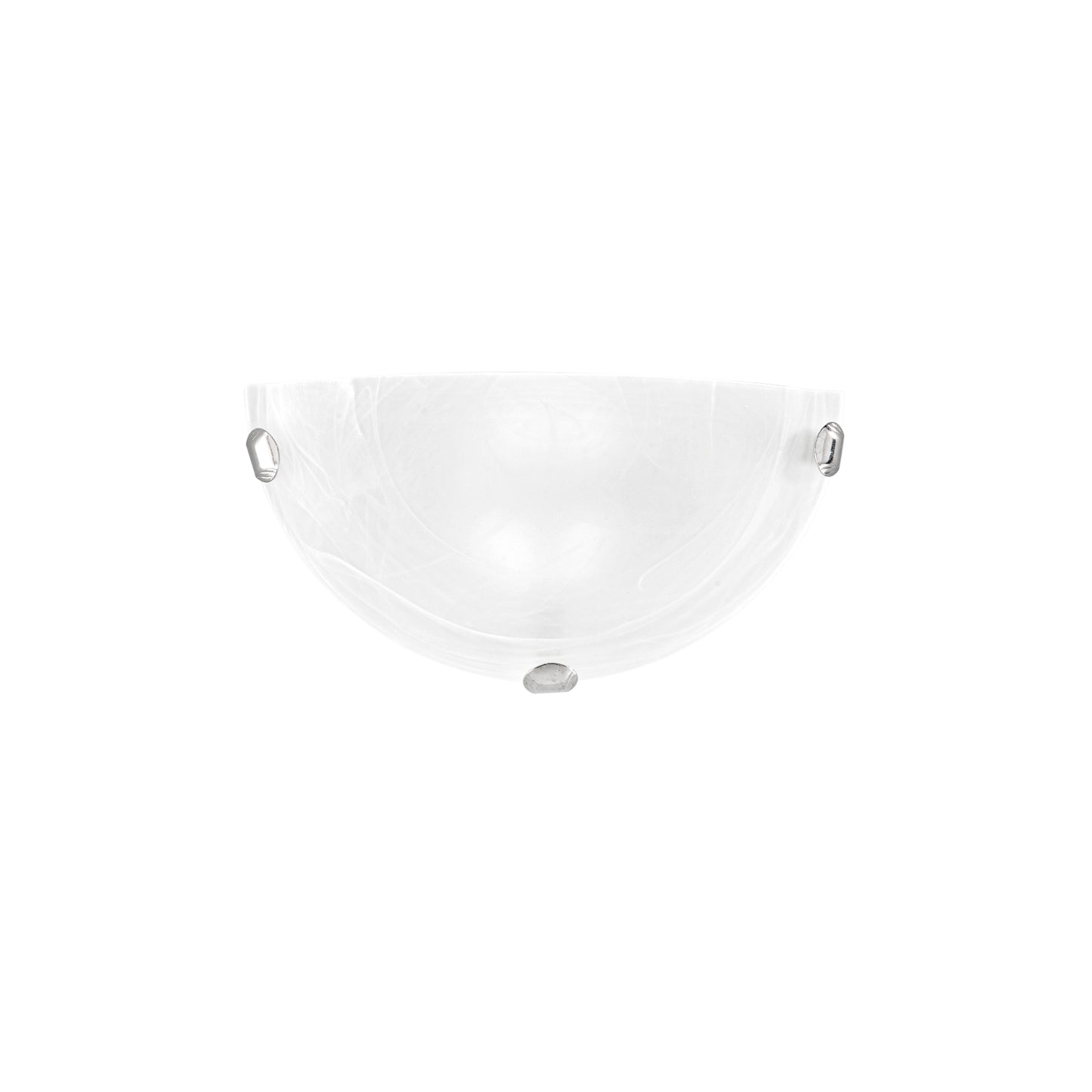 Applique LED LUNA in vetro bianco 12W 4000K (luce naturale)
