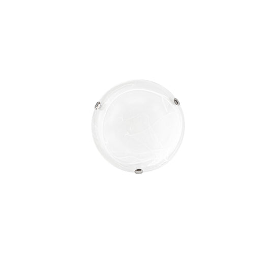 Plafoniera LED LUNA in vetro bianco 16W 4000K (luce naturale) 30 cm..