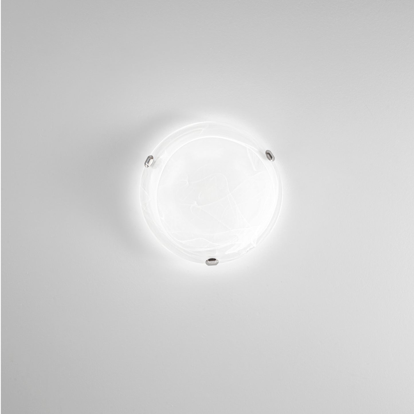 Plafoniera LED LUNA in vetro bianco 16W 4000K (luce naturale) 30 cm..