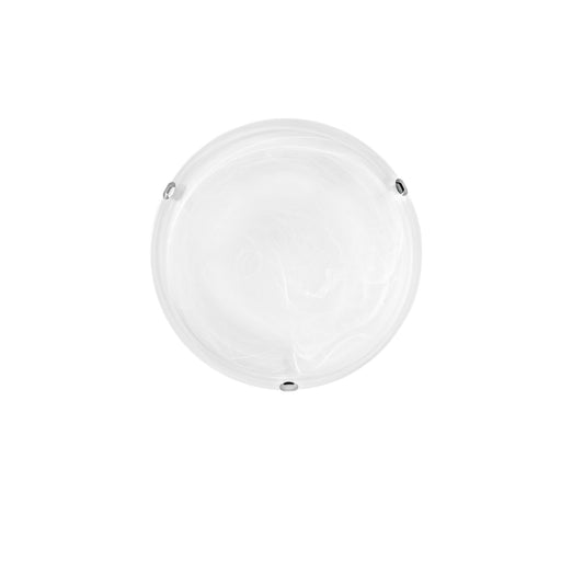 Plafoniera LED LUNA in vetro bianco 24W 4000K (luce naturale) 40 cm..