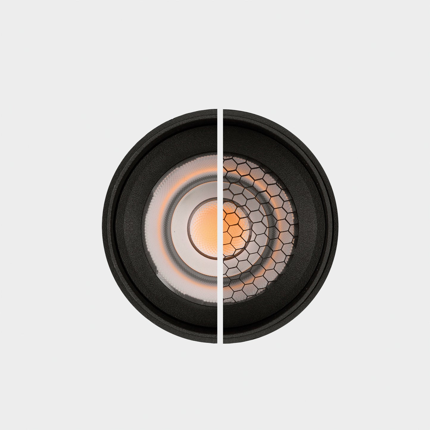 Lux Plafoniera LED 4000K Ø60x130 Nero