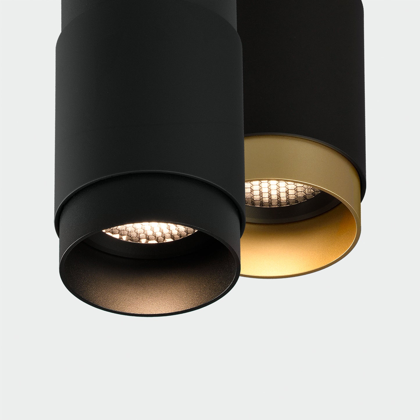 Lux Plafoniera LED 2700K Ø60x130 Nero