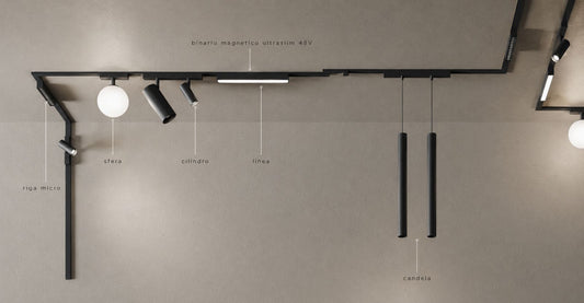 Kit Binario Ultrasottile 48V - Nero