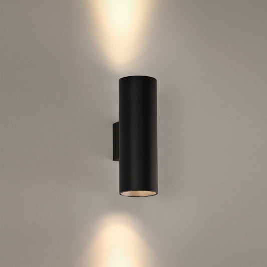 Pipe Applique 2 LED 2700K Nero