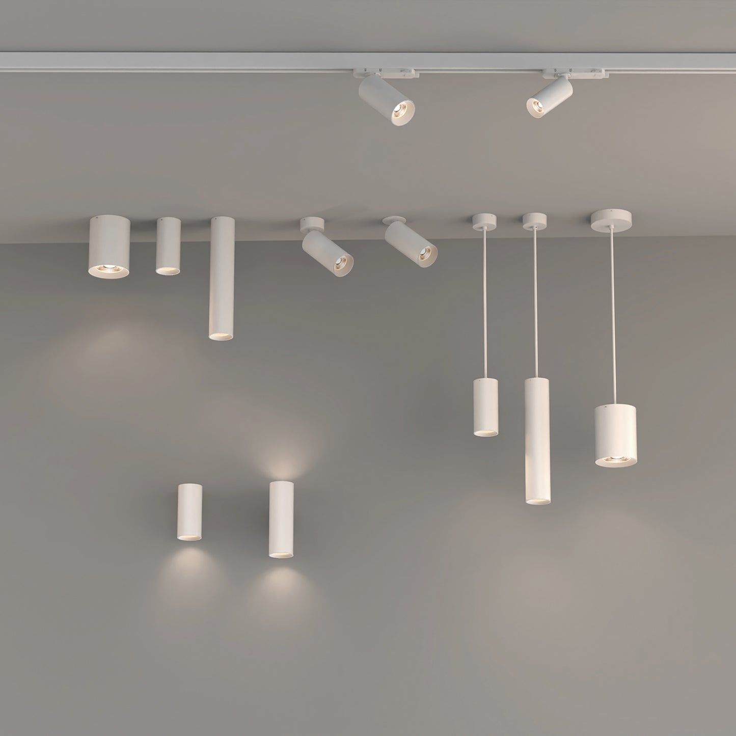 Pipe Applique 2 LED 3000K Bianco