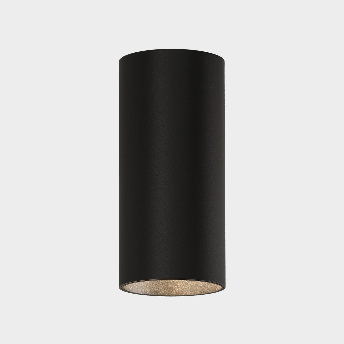 Pipe Plafoniera GU10 Ø60x130 Nero