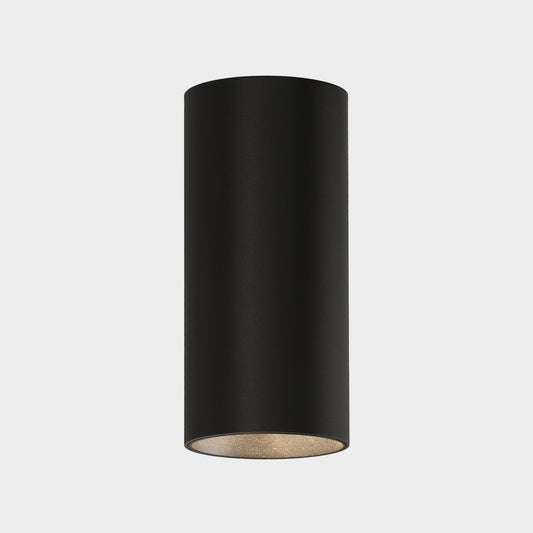 Pipe Plafoniera LED 2700K Ø60x130 Nero