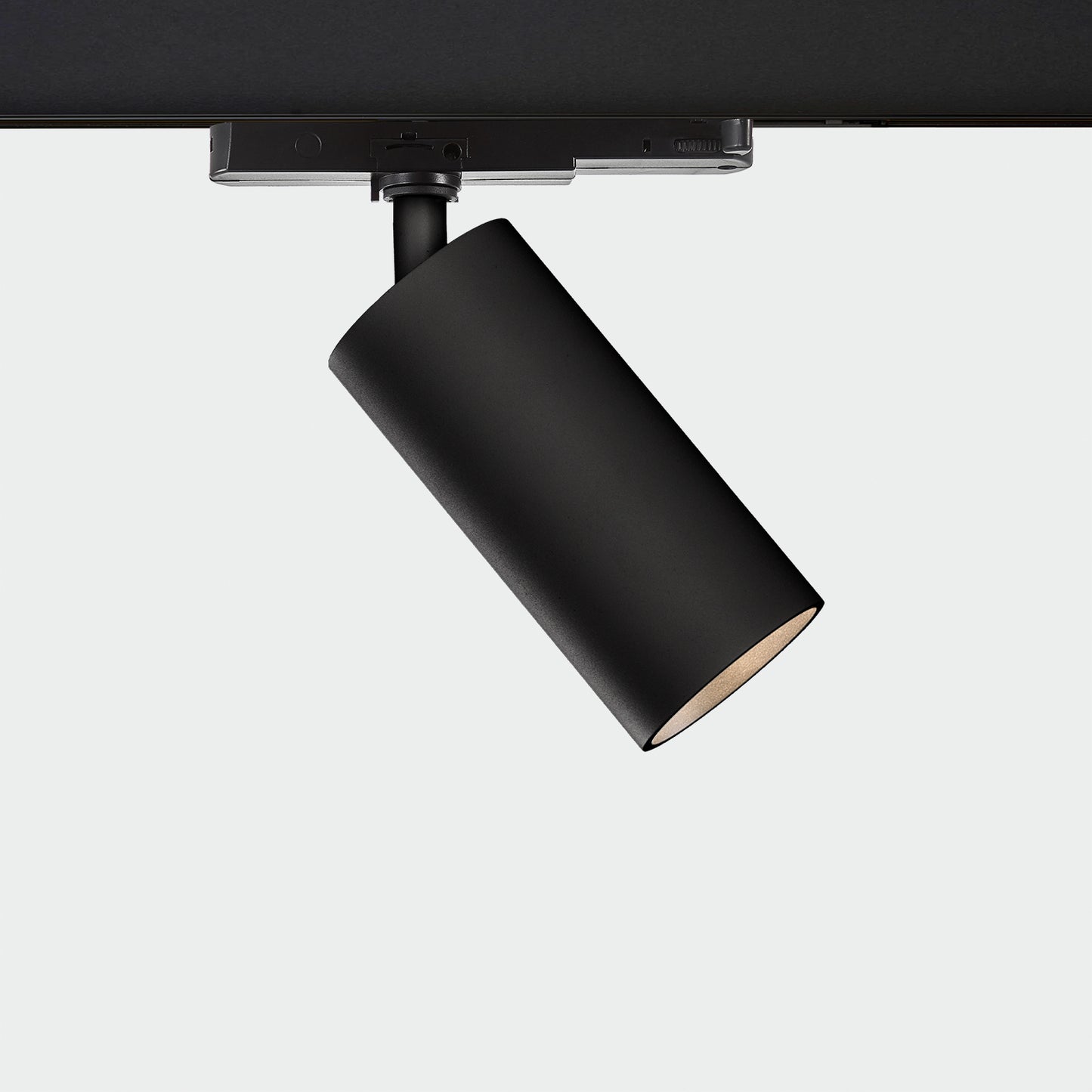 Pipe Binario LED 4000K Ø60x130 Nero