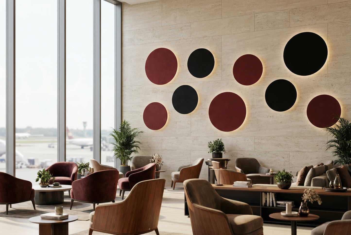 Sound Applique 900 LED 2700K Terra