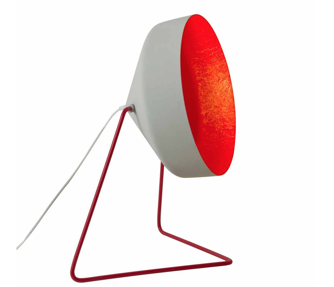 Cyrcus F cemento — lampada da terra Ø 40 cm